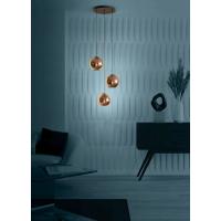 EGLO 390089 CORDOBA 1 light Pendant Lamp Black and Copper
