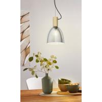 Eglo 99313 - Lebalio Suspension lamp burnished base and smoked glass