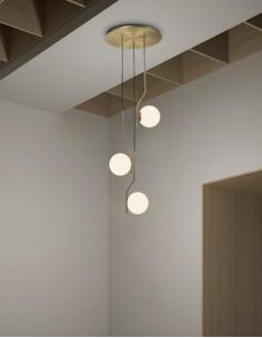 ACB Iluminacion C81633O Maui Lampada da sopensione 3 luci Oro 2