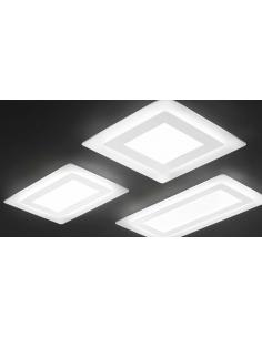 Exclusive Light OBLIOR70WH Oblio Lampada da soffitto rettangolare 70x35 bianca
