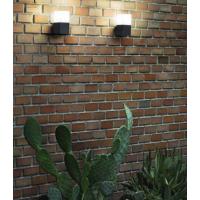 Gea Luce GES410 Aditi Up Wall Lamp grey graphite