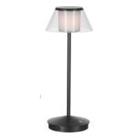 Mantra 7989 K5 Lampada da tavolo ricaricabile nera
