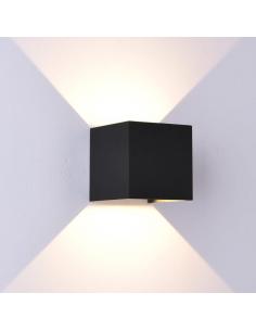 Mantra 6524 Davos Wall Lamp 10x10 cm black sand 3000K
