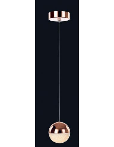 Illuminati MD14003057-1ACPR Atomo Lampada sospensione sfera rame