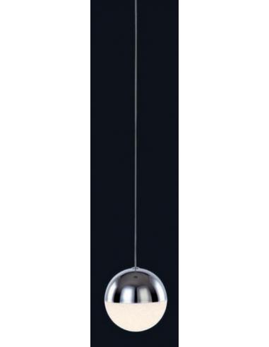 Illuminati MD14003057-1ACHR Atomo Lampada sospensione sfera cromo