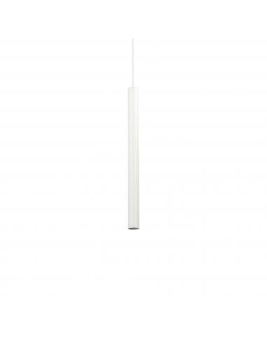 IDEAL LUX 156682 Ultrathin Lampada a Sospensione Round Bianca 40cm