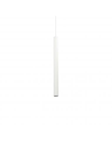 IDEAL LUX 156682 Ultrathin Pendant Lamp Round White 40cm