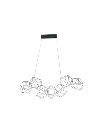 Illuminati MD18001068-7 ABLK Lucciola Lampada a sospensione nera