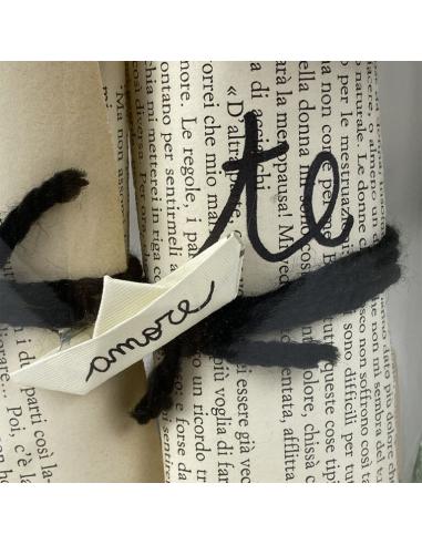 LAIT Barattoluce Lampada da tavolo barattolo paralume personalizzabile grande