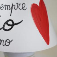 LAIT Barattoluce Lampada da tavolo barattolo paralume personalizzabile piccolo