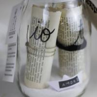 LAIT Barattoluce Lampada da tavolo barattolo paralume personalizzabile piccolo