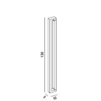 Perenz 8140 B CT Sway Mood Lampada ricaricabile modulo orientabile led bianco 130cm