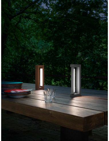 Perenz 8134 GS CT Sway Mood Lampada ricaricabile modulo orientabile led grigio scuro 30cm