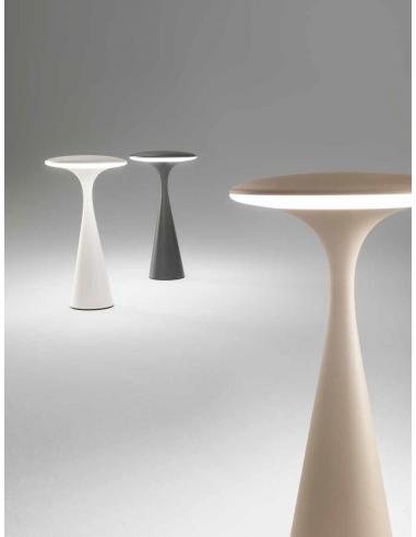 Perenz 8118 SB CT Elliot Table lamp chargeable led sand