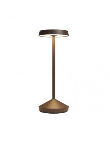 Redo 90315 Sophie Lampada da tavolo led ricaricabile corten