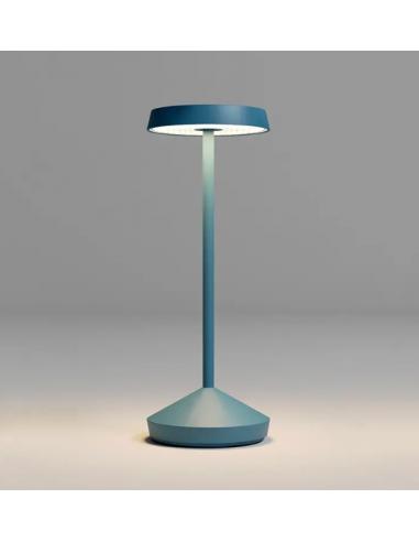 Redo 90317 Sophie Lampada da tavolo led ricaricabile blu