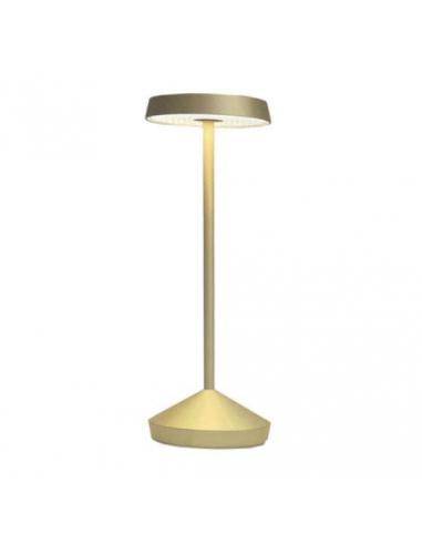 Redo 90318 Sophie Lampada da tavolo led ricaricabile oro