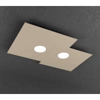 TOP LIGHT 1129/PL2 R-SA Plate Ceiling lamp sand 2 lights