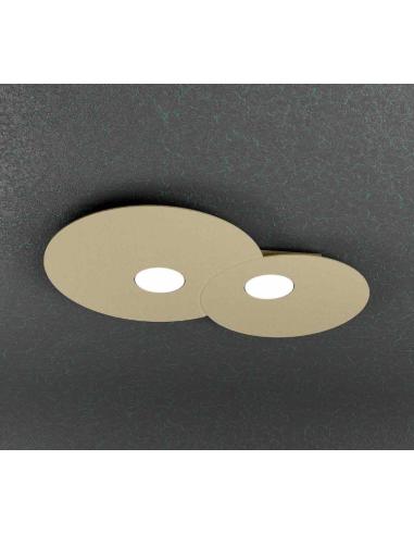 Top Light 1128/PL2 R-SA Cloud Ceiling lamp 2 lights sand