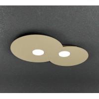 Top Light 1128/PL2 R-SA Cloud Ceiling lamp 2 lights sand