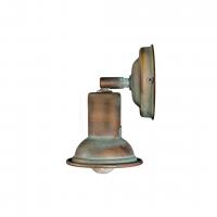 Moretti Luce - Genziana 1520.E27.AR Lampada da soffitto/da parete direzionabile 
 Anticato Ramato