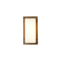 Moretti Luce - Ice Cubic Rectangular 3410.E27.AR Outdoor wall lamp Antique Copper