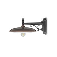 Moretti Luce - Toscana 190A.1 Outdoor wall lamp Black plate