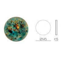 ACB Iluminacion K0003440AZ Chamaleon Wall lamp ceramic disk blue