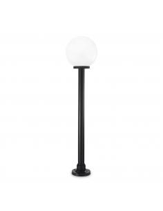 Ideal Lux 187525 Classic Globe outdoor Floor lamp pole h130 white sphere