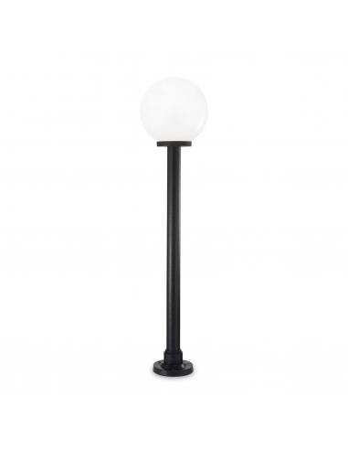 Ideal Lux 187525 Classic Globe outdoor Floor lamp pole h130 white sphere