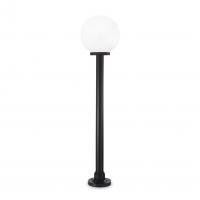 Ideal Lux 187525 Classic Globe outdoor Floor lamp pole h130 white sphere