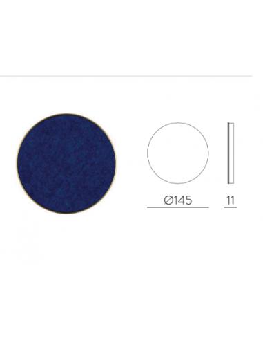 ACB Iluminacion K0003240AZ Chamaleon wall lamp blue acoustic disc