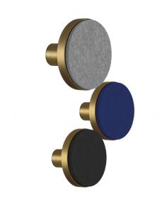 ACB Iluminacion K0003240N Chamaleon Lampada da parete disco fonoassorbente nero 2