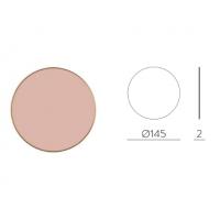 ACB Iluminacion K0003040RS Chamaleon Lampada da parete disco rosa antico