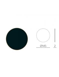 ACB Iluminacion K0003040N Chamaleon Lampada da parete disco nero 2