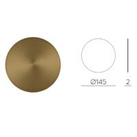 ACB Iluminacion K0003540O Chamaleon wall lamp gold disk