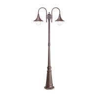 Ideal Lux 246840 Cima outdoor floor lamp 2 lights Coffee