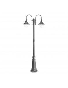 Ideal Lux 246833 Cima Outdoor floor lamp 2 lights Anthracite