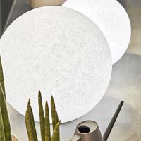 Ideal Lux 195506 Doris Lampada da terra esterni  sfera ⌀78 Bianco