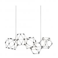 Illuminati MD18001068-5ASS Lucciola Chandelier Pendant lamp Led Stainless steel