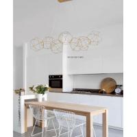 Illuminati MD18001068-7ASS Lucciola Lampada a sospensione Led acciaio inossidabile