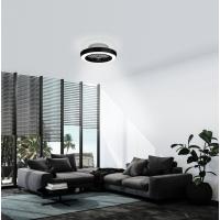 Eglo 35096 Sazan Led Ceiling Fan Black and White