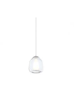 Top Light 1176/BETA-TR Lampada sospensione vetro trasparente d18 h19