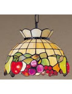 Perenz T924 Fruit Tiffany Glass suspension lamp Ø30cm