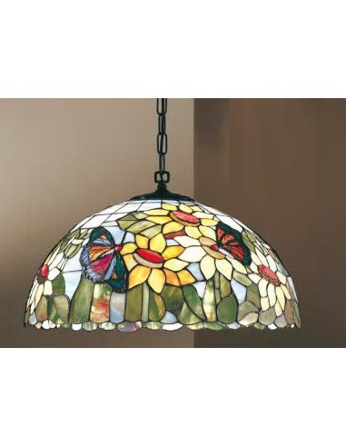 Perenz T532 Sunflower solo Vetro Tiffany Ø55cm