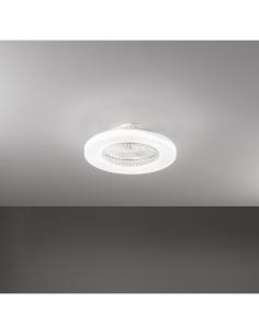Perenz 7174 B CT Ring Ventilatore da soffitto LED 5 pale bianco