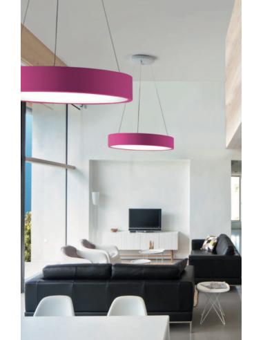 Exclusive Light Aurora S45 MA Led Suspension lamp magenta