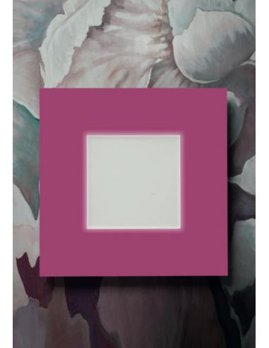 Exclusive Light Pixel Q20 Plafoniera Lampada soffitto / parete 20cm LED Magenta