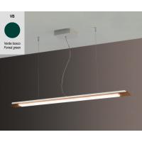 Exclusive Light Pixel S120DIMVB Lampada a sospensione LED Verde Bosco