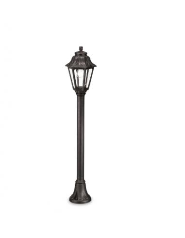 Ideal Lux 101514 Dafne PT1 Outdoor floor lamp bollard Black